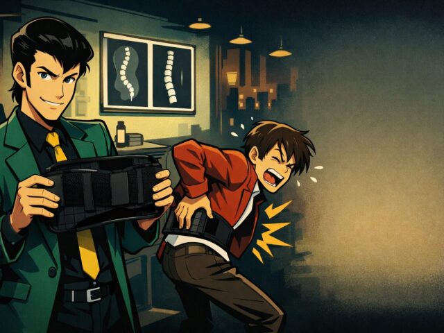 腰痛ベルトは効果的か？