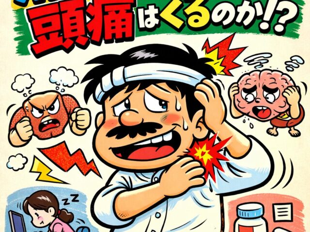 肩こりから頭痛はくるのか？
