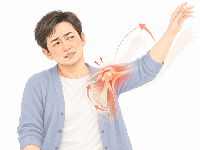 五十肩の原因と改善へのストレッチ